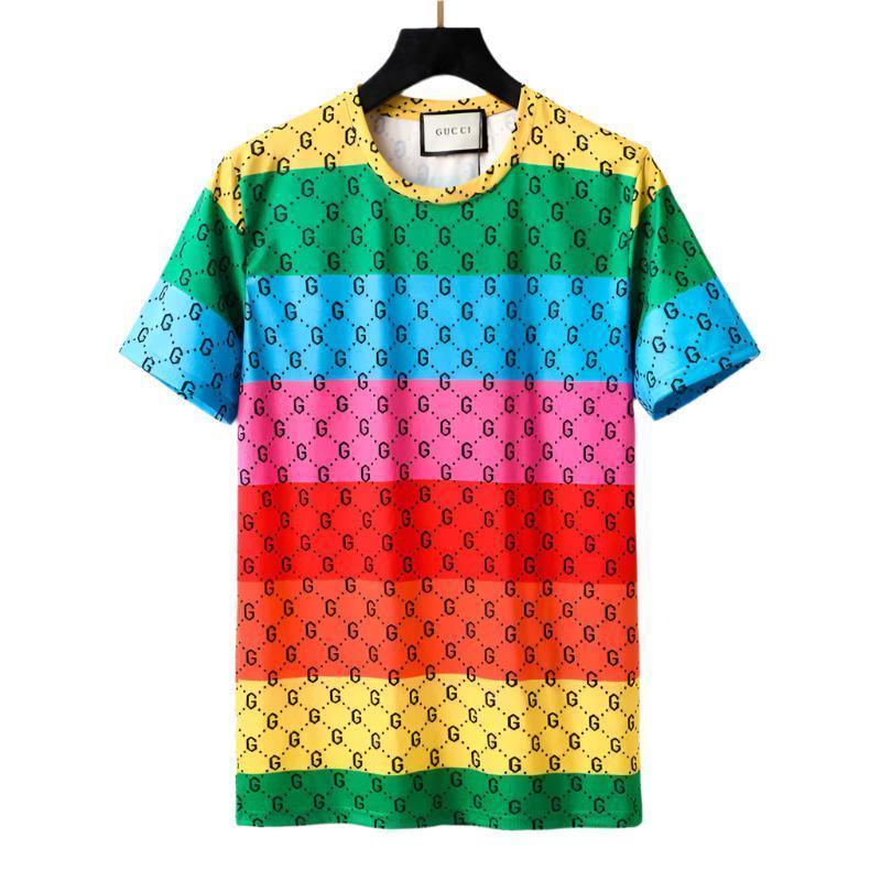 Gucci Multicolor T-Shirt Crew Neck - Luxury Casual Wear
