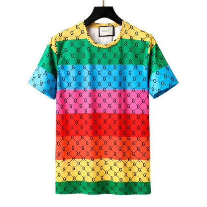 Gucci Multicolor T-Shirt Crew Neck - Luxury Casual Wear