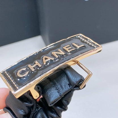 Chanel Women Logo Banding Belt &
