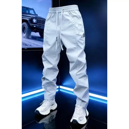 Mens Drawstring Jogger Pants