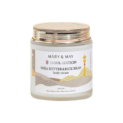 Mary &amp; May Shea Rice Body Cream for Deep Moisture 250ml