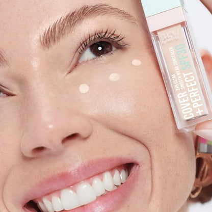 Pastel Cover+Perfect Concealer SPF30 - High Coverage, Moisturizing &amp; Long-Lasting Concealer for Flawless Finish