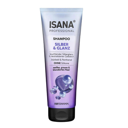 Isana Professional Silver &amp; Shine Shampoo for Gray Hair 250ml