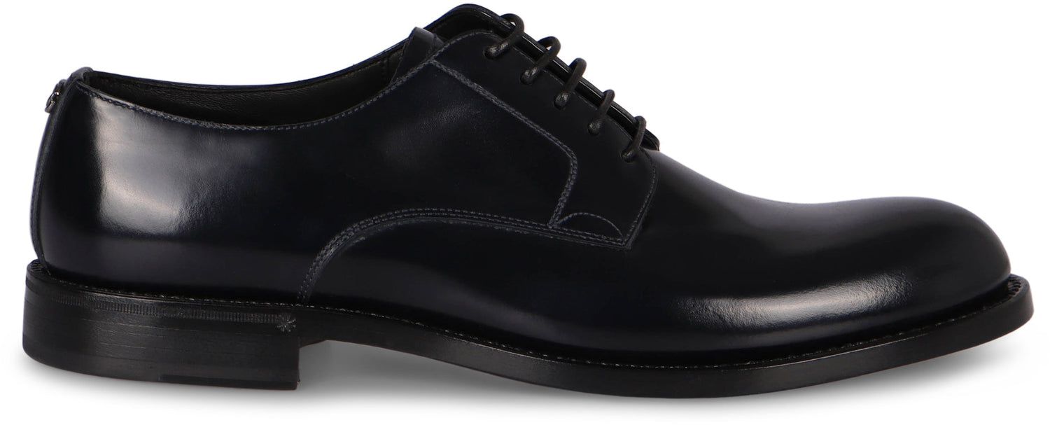 DOLCE &amp; GABBANA Elegant Derby Dress Shoes for Men