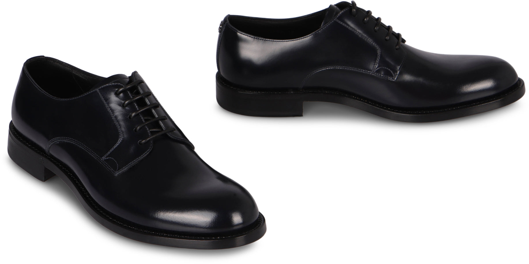 DOLCE &amp; GABBANA Elegant Derby Dress Shoes for Men