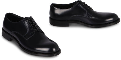 DOLCE &amp; GABBANA Elegant Derby Dress Shoes for Men
