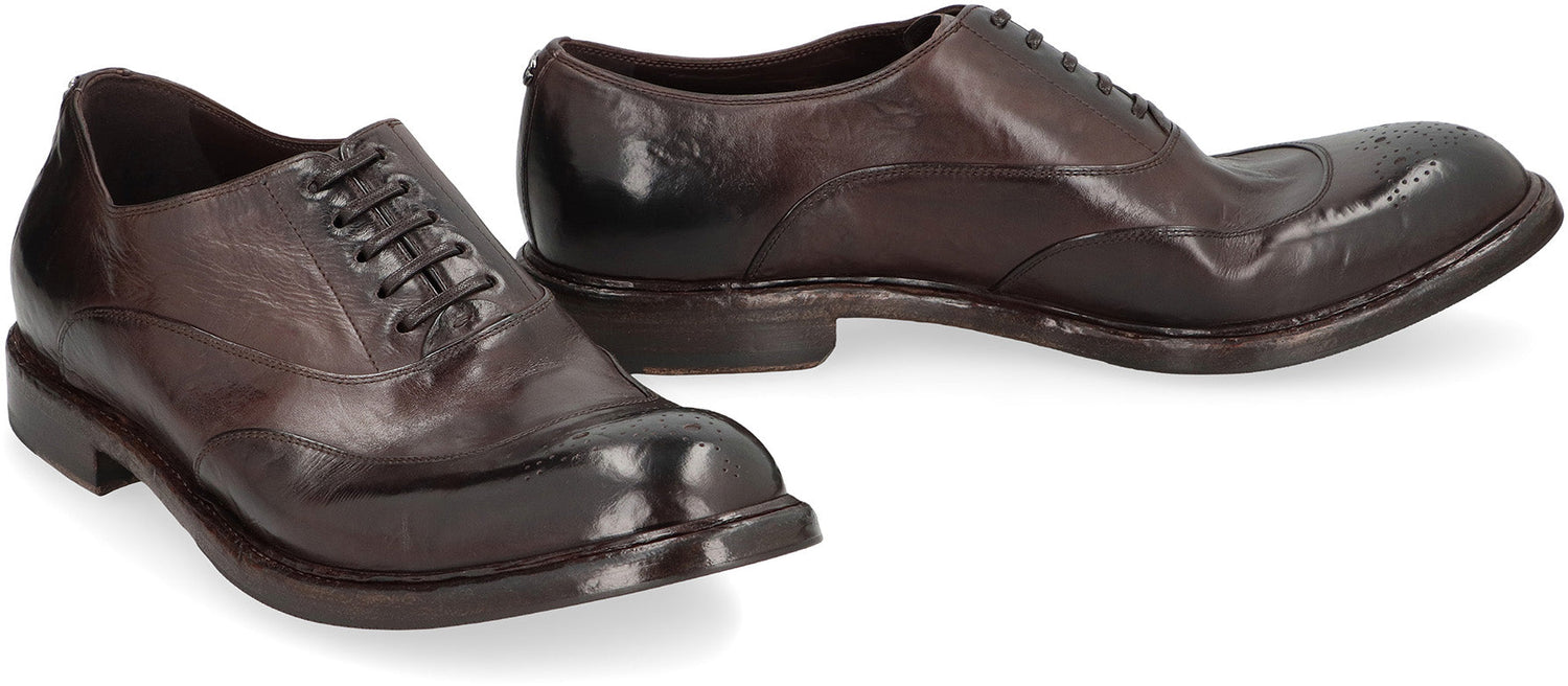 DOLCE &amp; GABBANA Elegant Leather Moccasins for Men