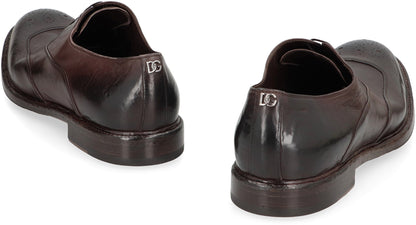 DOLCE &amp; GABBANA Elegant Leather Moccasins for Men