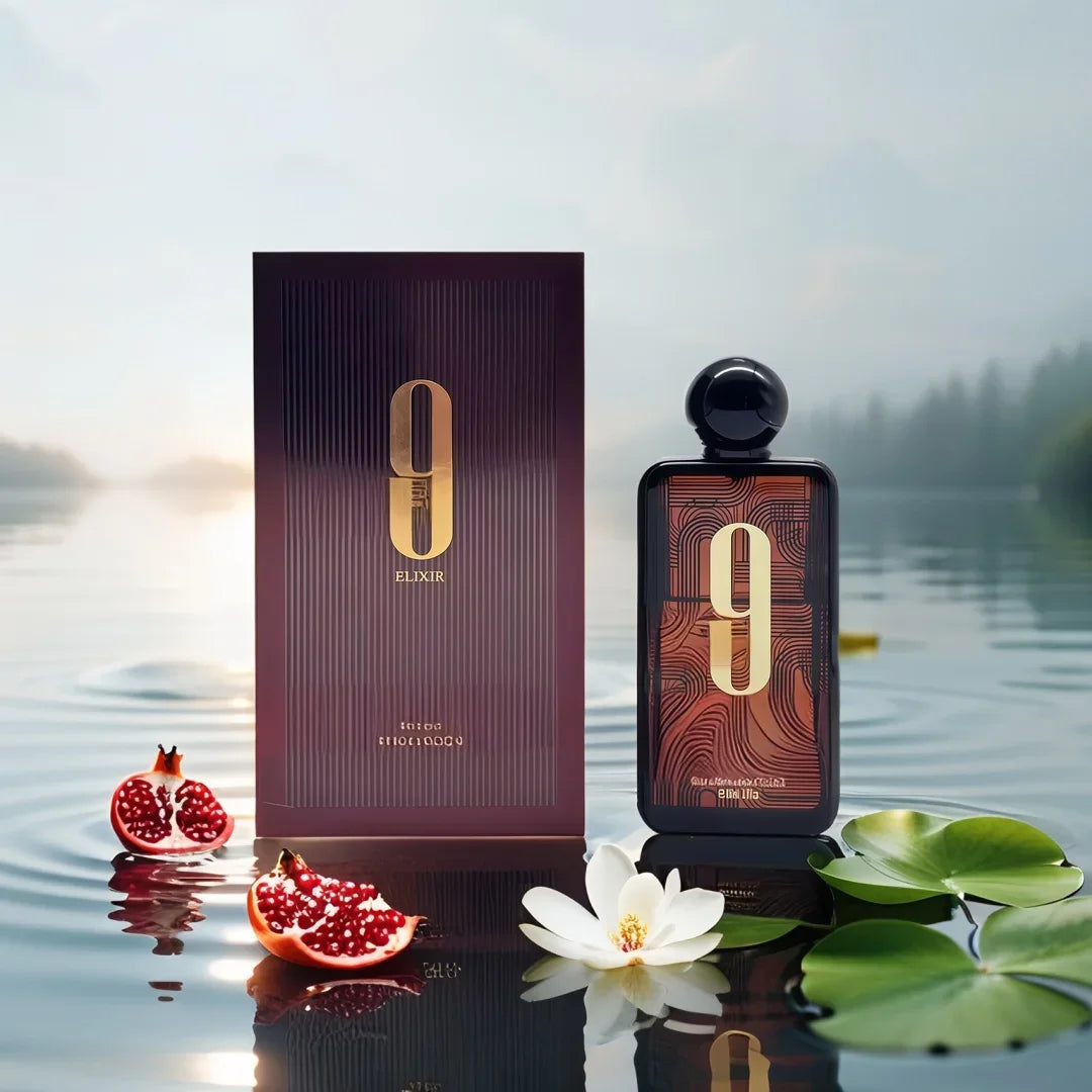 Brown 9PM Elixir Unisex Extrait de Parfum, 3.4 Fl. Oz Long-lasting fragrance suitable for everyday use Valentine&