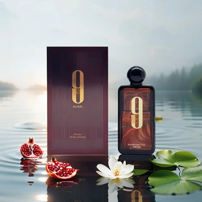 Brown 9PM Elixir Unisex Extrait de Parfum, 3.4 Fl. Oz Long-lasting fragrance suitable for everyday use Valentine&