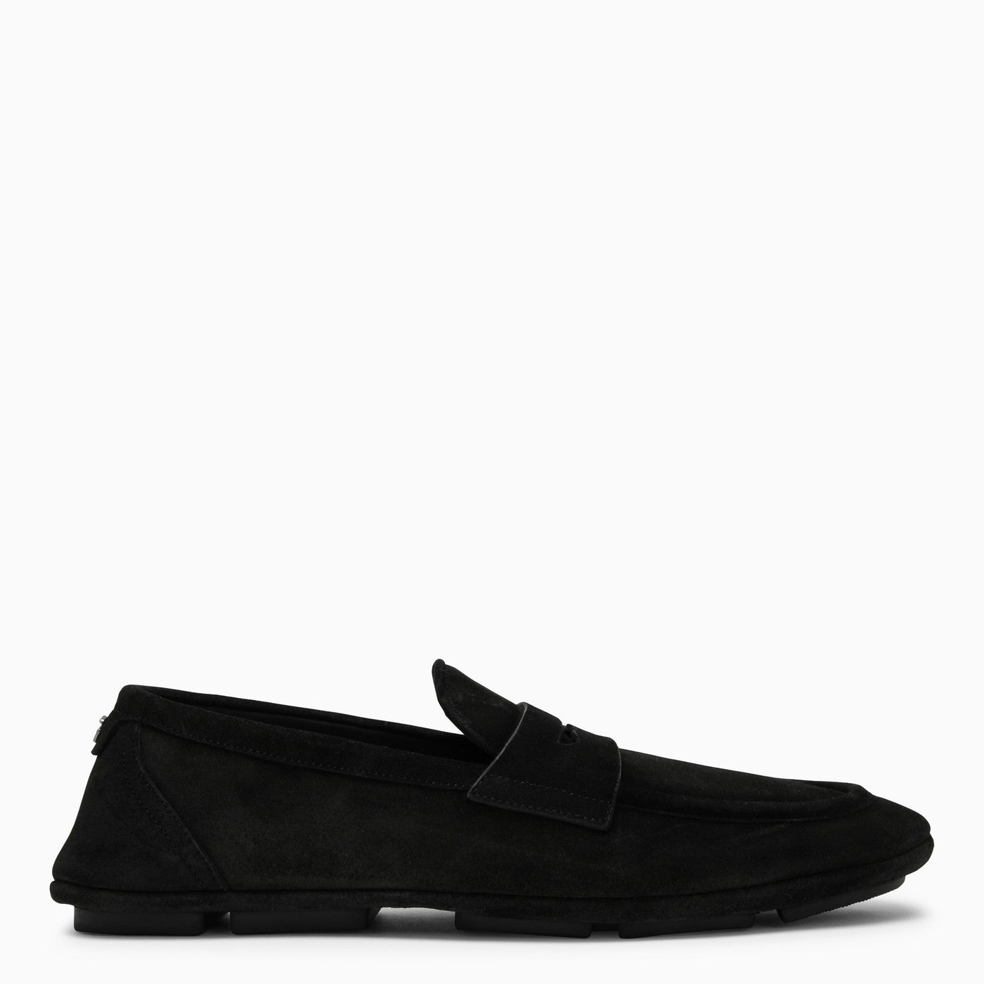 Dolce&amp;Gabbana Black Suede Loafer