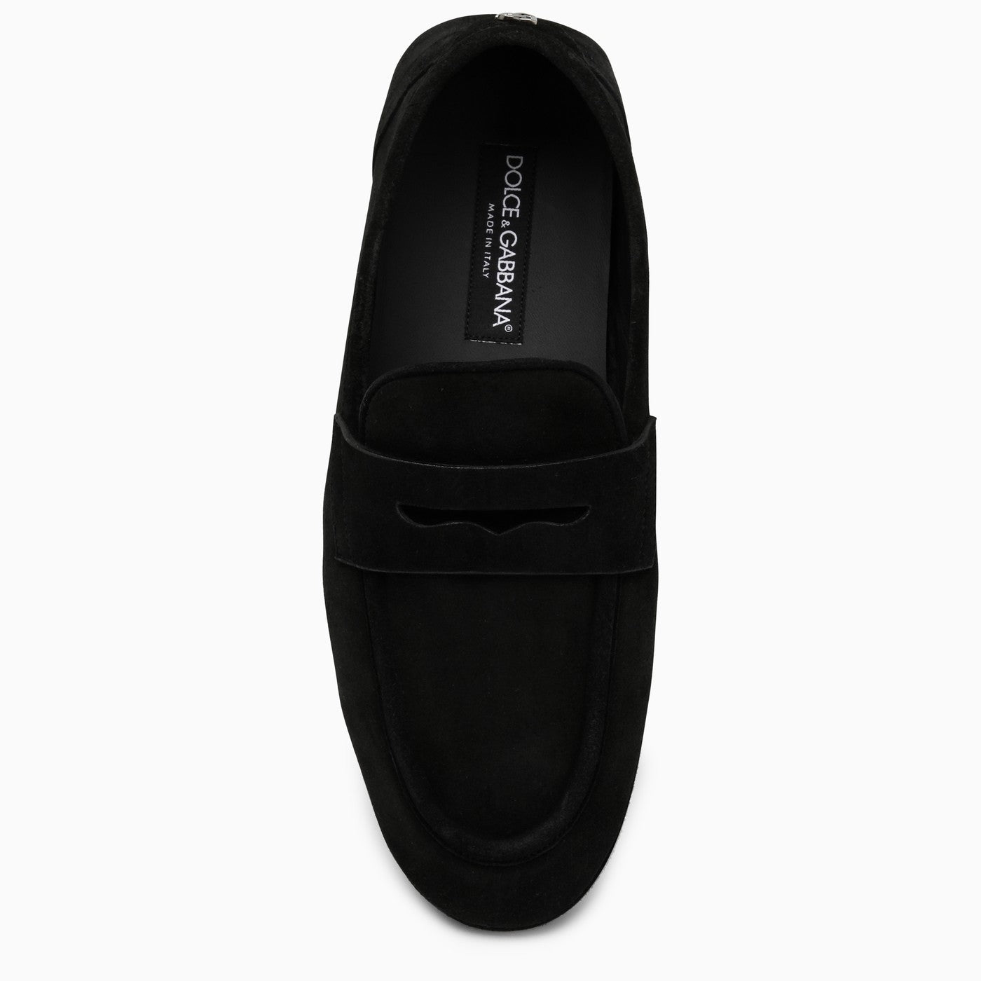 Dolce&amp;Gabbana Black Suede Loafer