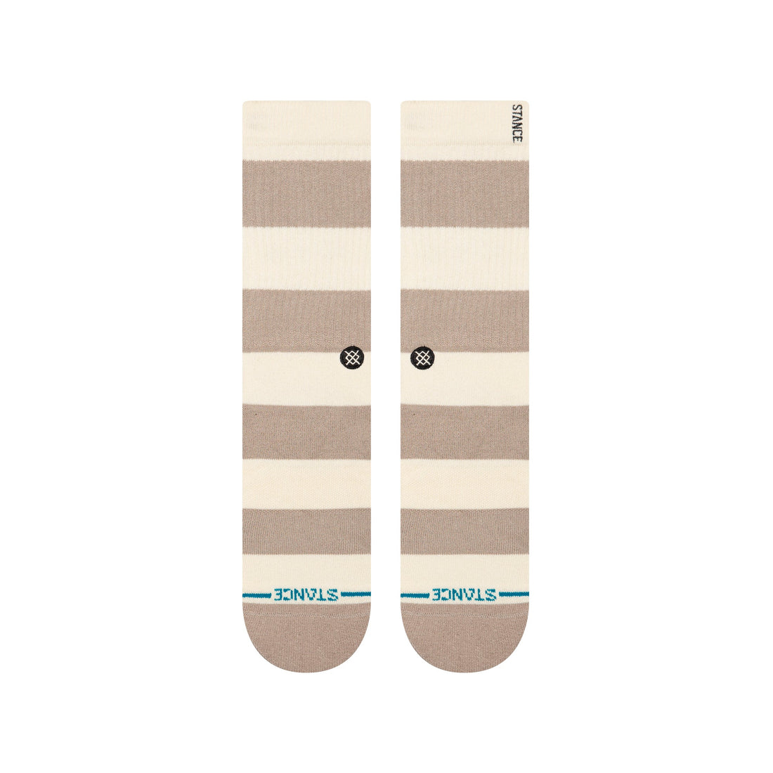 Stance Butter Blend Crew Socks - Stacked Up - Sting Grey