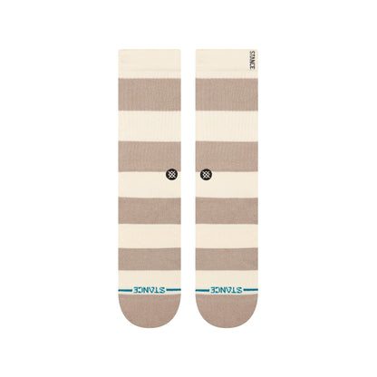 Stance Butter Blend Crew Socks - Stacked Up - Sting Grey