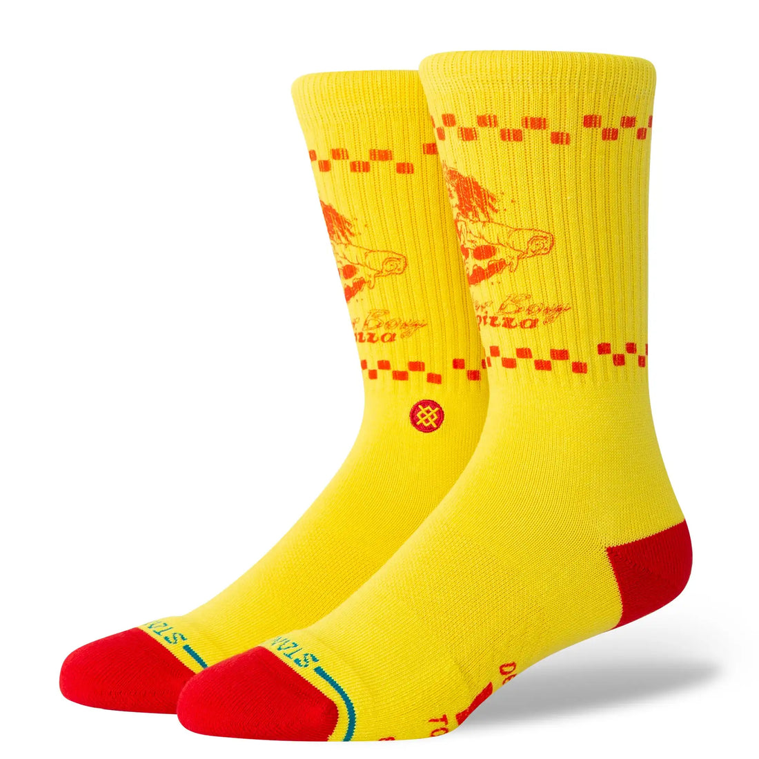 Stance X Stranger Things Surfer Boy Crew Socks - Yellow