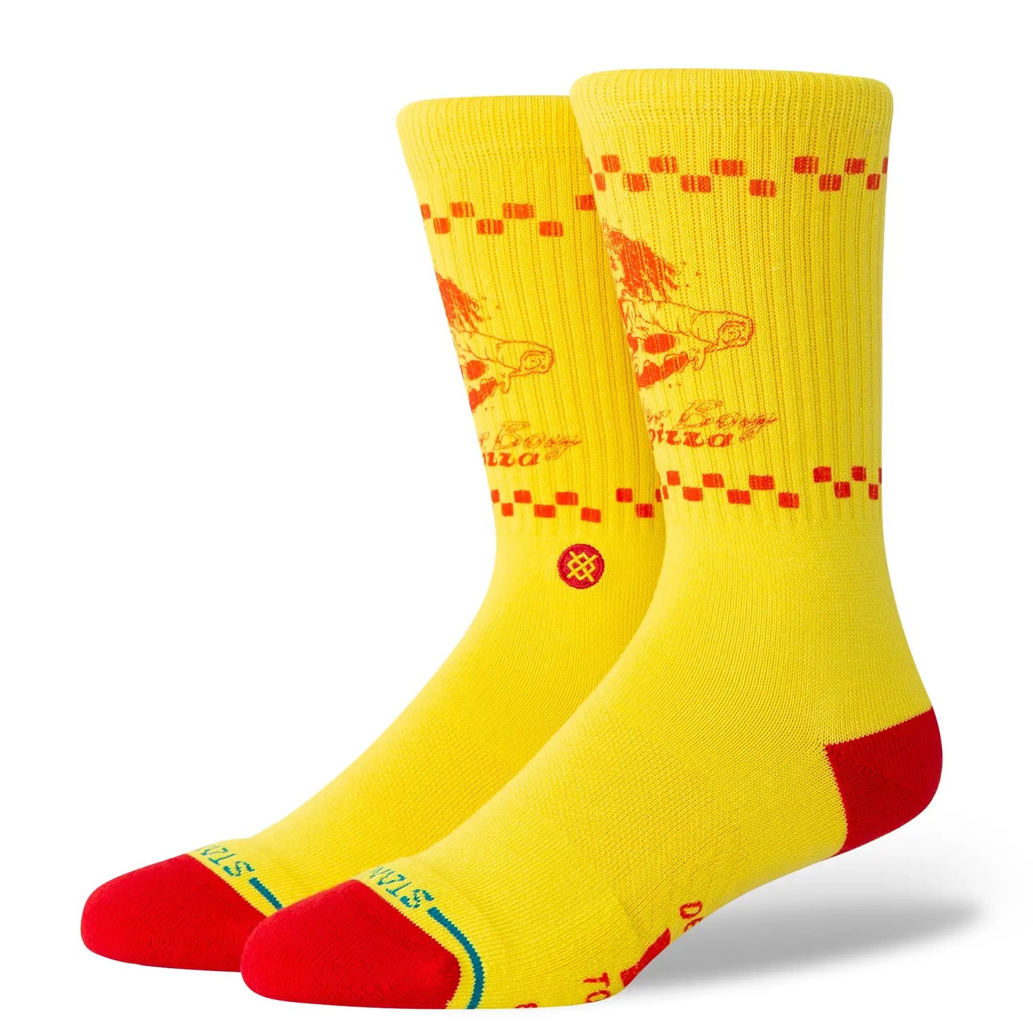 Stance X Stranger Things Surfer Boy Crew Socks - Yellow
