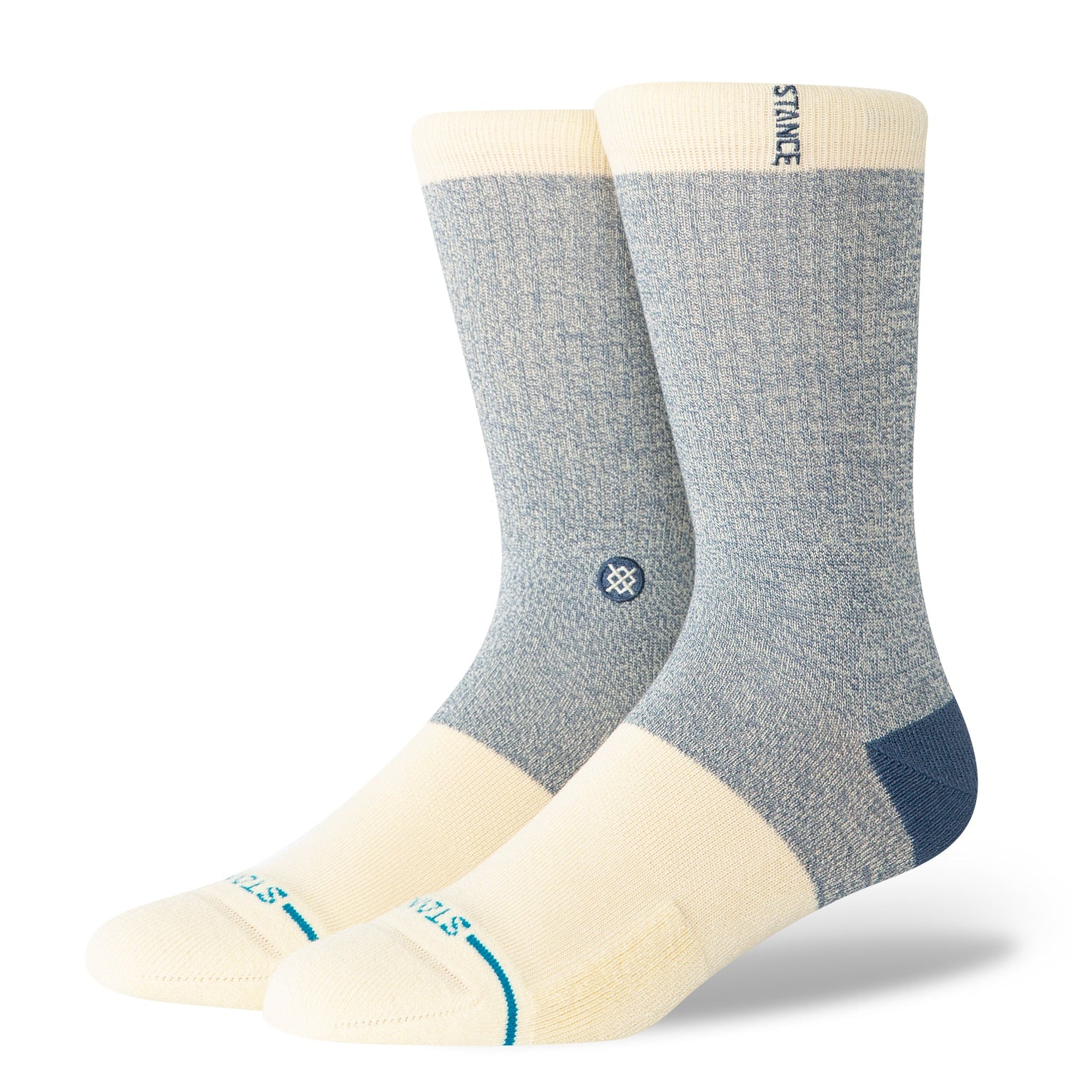 Stance Butterblend Crew Socks - Horizon - Indigo