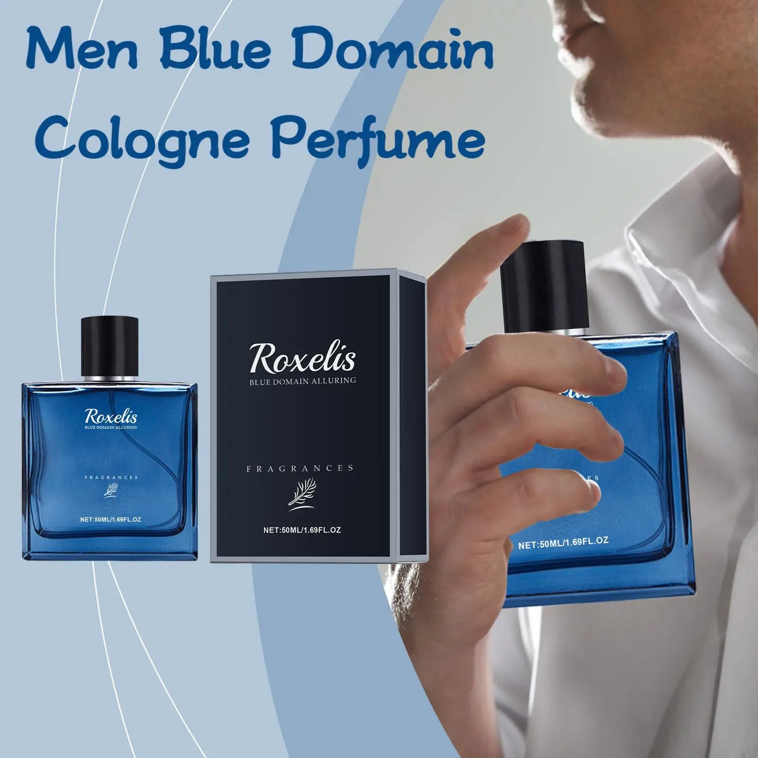 Roxelis 50ml Charmig Cologne Perfume Spray Men&
