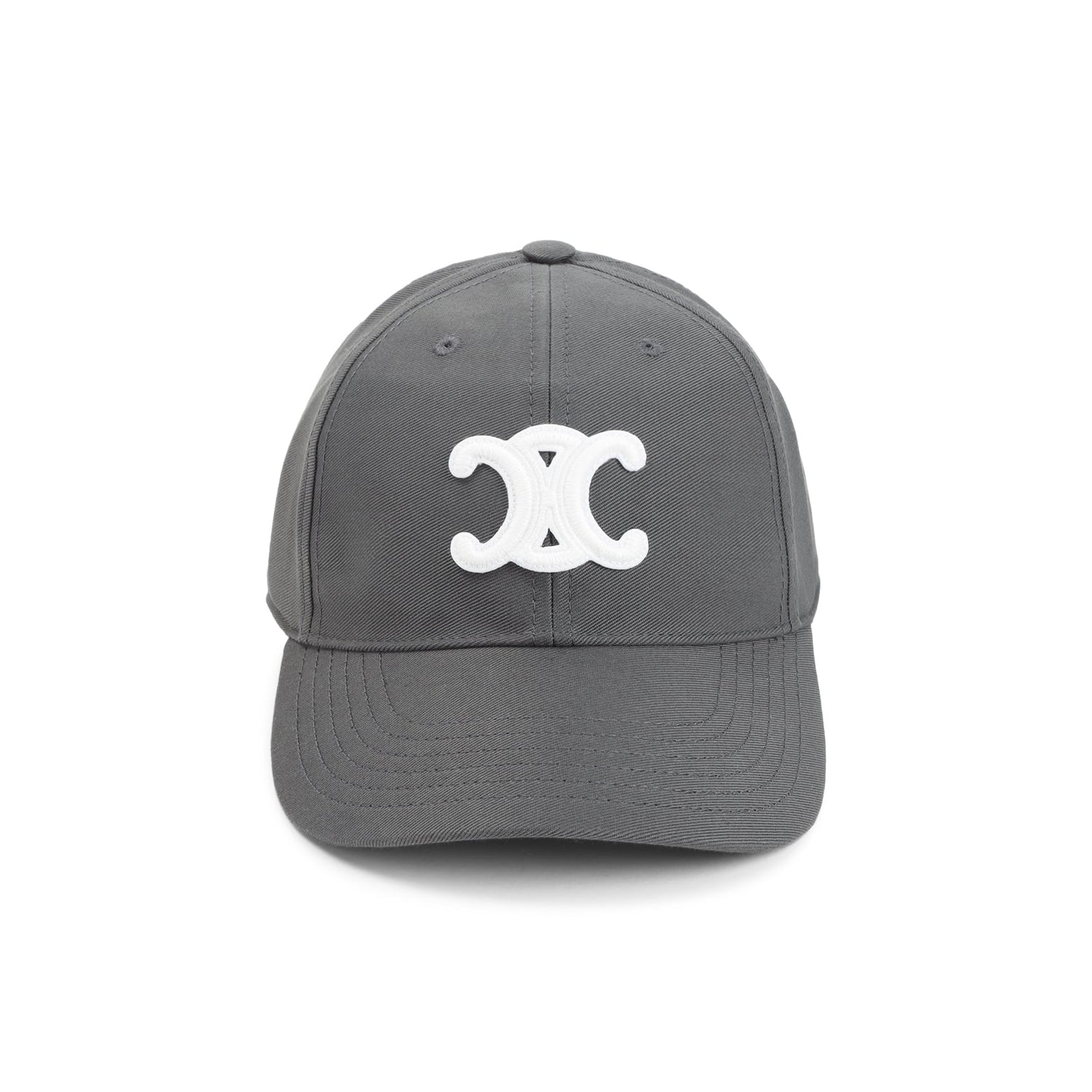 CELINE Triomphe Logo-Application Baseball Cap