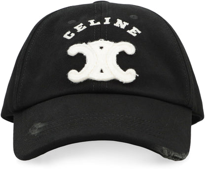 CELINE Triomphe Baseball Cap - Adjustable Size