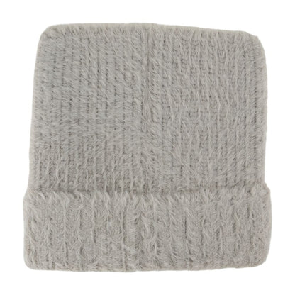 CASABLANCA Fluffy Nylon Square Hat