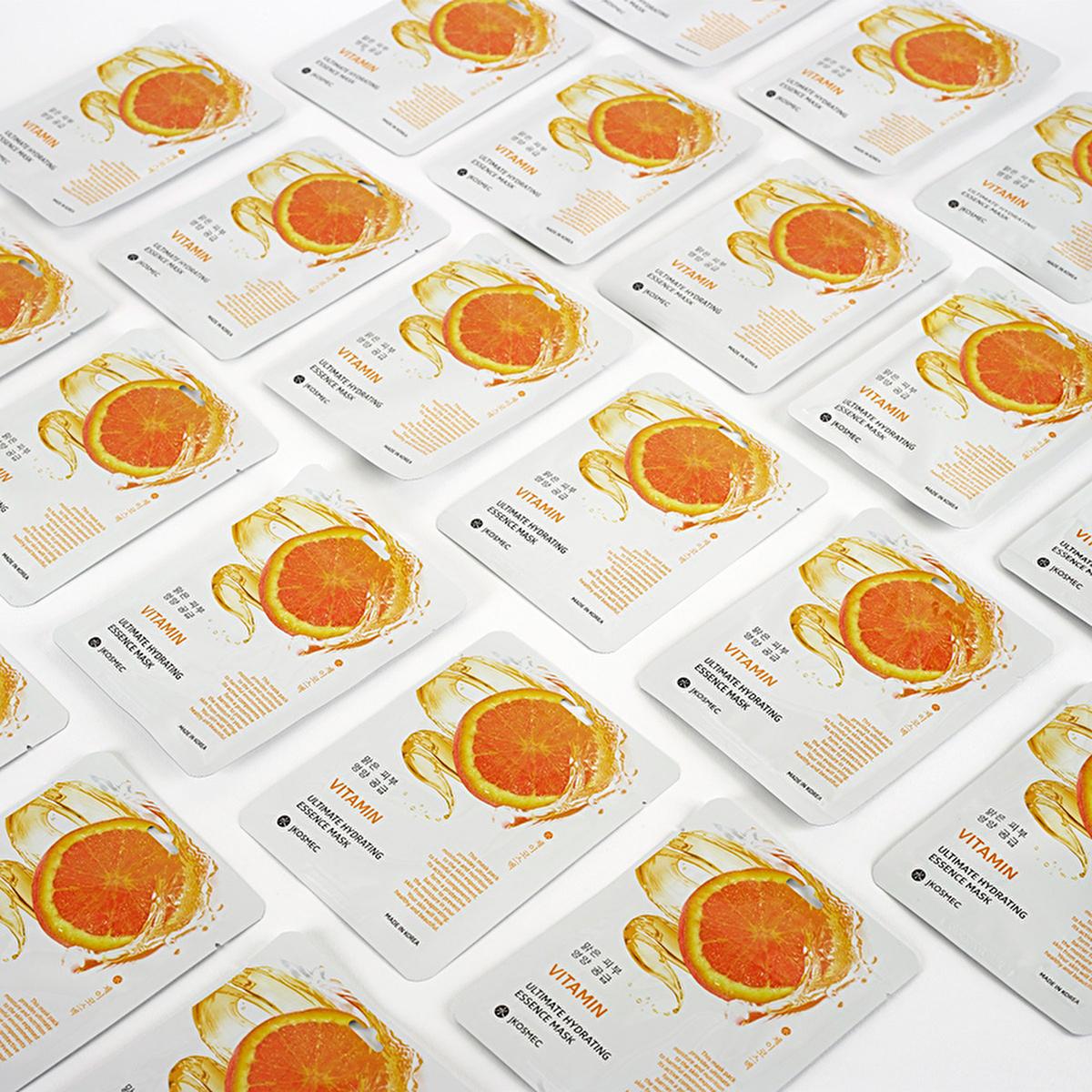 JKosmec Hydrating Vitamin Korean Face Mask - 25ml, Nourishing &amp; Brightening Complexion