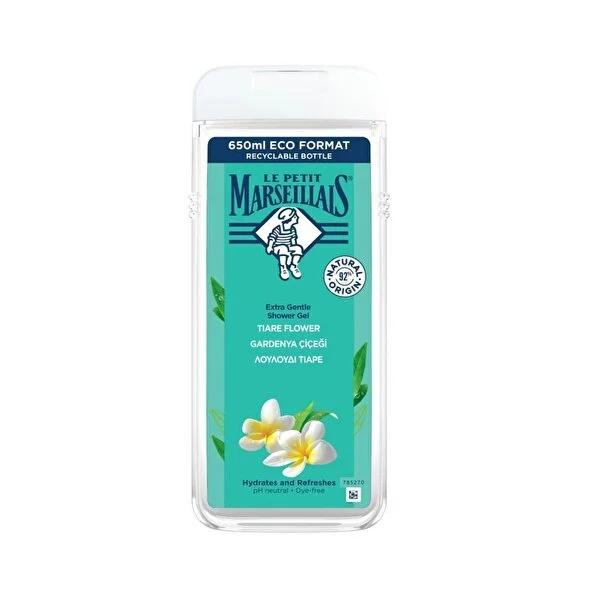 Le Petit Marseillais Natural Shower Gel Gardenia Flower - 21.99 fl oz, Organic &amp; Eco-Friendly