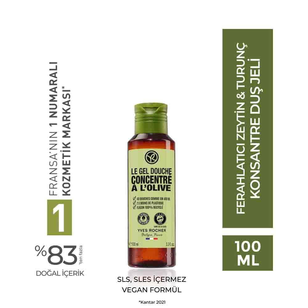Concentrated Shower Gel with Olive &amp; Petitgrain 100ml