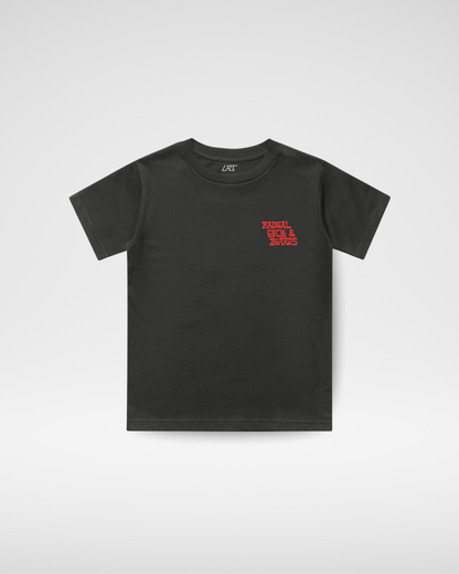RADICAL CYCLE AND BOARDS TEE - BLACK