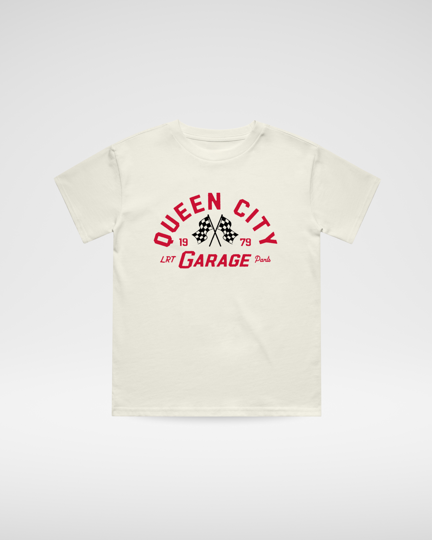 LRT GARAGE PARTS TEE - VINTAGE CREAM (FRONT ONLY)