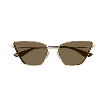 ALEXANDER MCQUEEN Chic Metal Sunglasses for Women