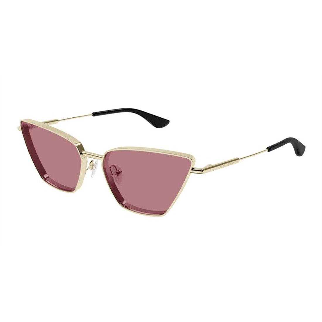 ALEXANDER MCQUEEN Elegant Oversized Cat-Eye Sunglasses