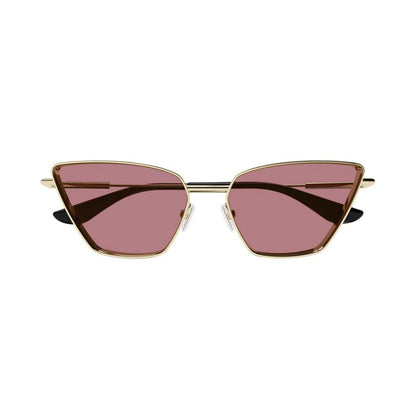 ALEXANDER MCQUEEN Elegant Oversized Cat-Eye Sunglasses