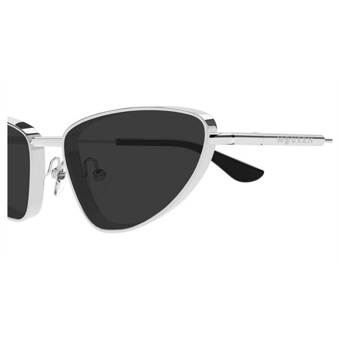 ALEXANDER MCQUEEN Stylish Metal Sunglasses for Women