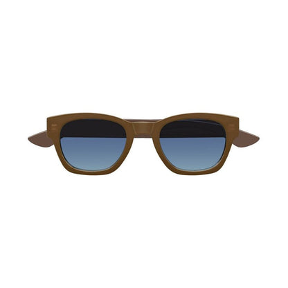 ALEXANDER MCQUEEN Stylish Rounded Sunglasses for Men - AM0530S