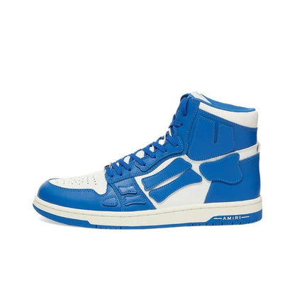 AMIRI Skel Top Hi Blue White