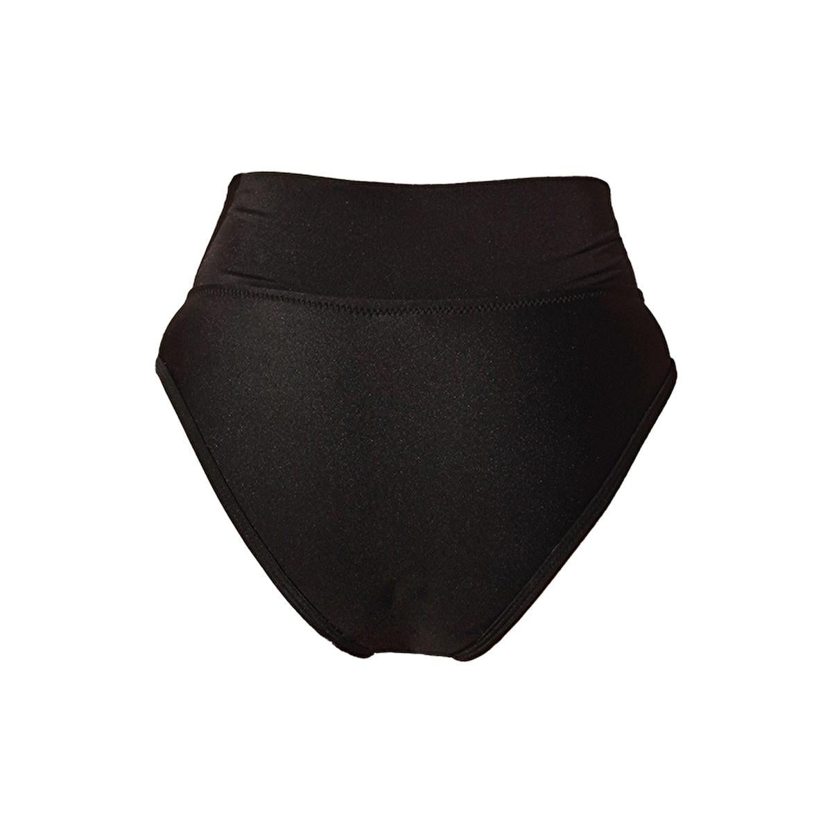 Peddon Period Bikini Bottom - High Waist, Washable &amp; Reusable - Swim Confidently During Your Period - Leak-Proof Menstrual Swimwear