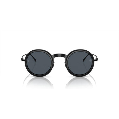 GIORGIO ARMANI Sleek Titanium Sunglasses for Men