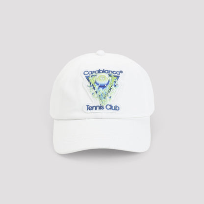 CASABLANCA Flaming Tennis Cotton Hat for Men