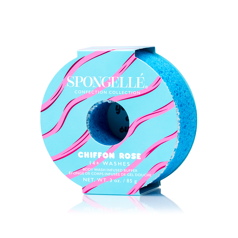 Burnt Sugar &amp; Chiffon Rose Body Buffer Set