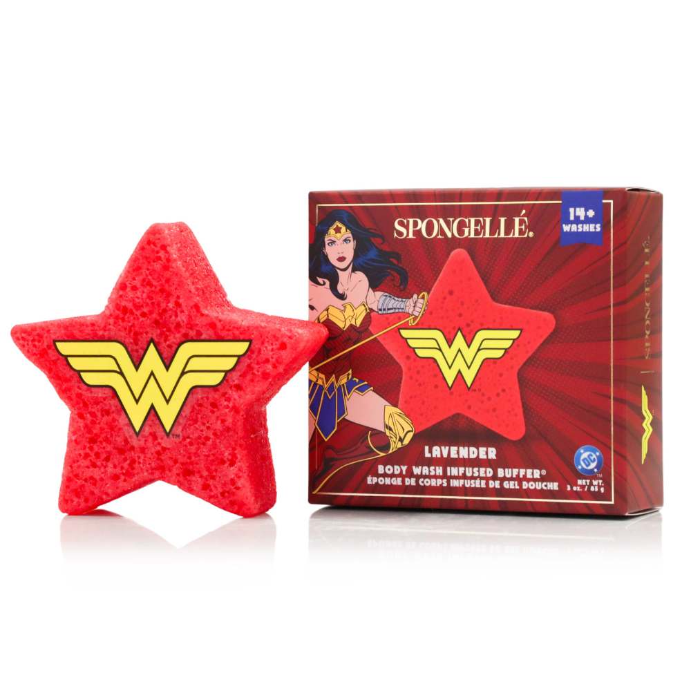Wonder Woman™ Lavender Body Buffer | DC Superhero