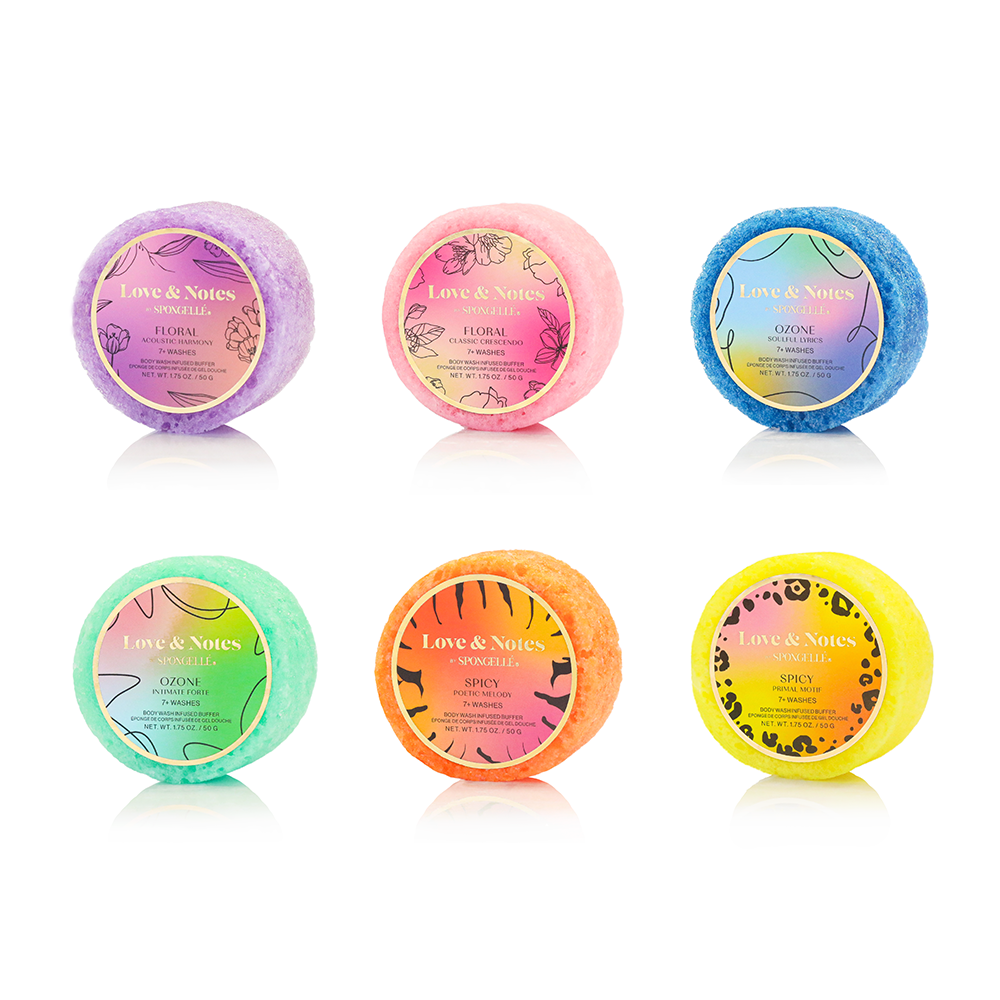 Love &amp; Notes Spongette Assorted Pack