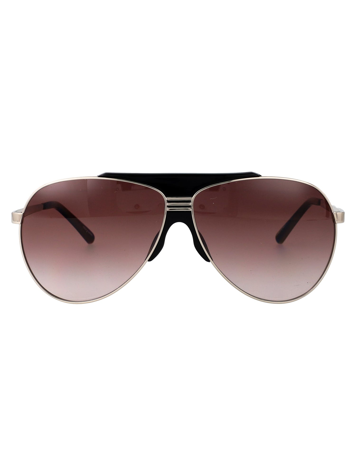 THE ATTICO Sleek Stainless Steel Sunglasses for Women - SS25 Collection