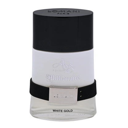 Lomani AB Spirit Millionaire White Gold Men EDP 3.4 oz / 100ml Cologne