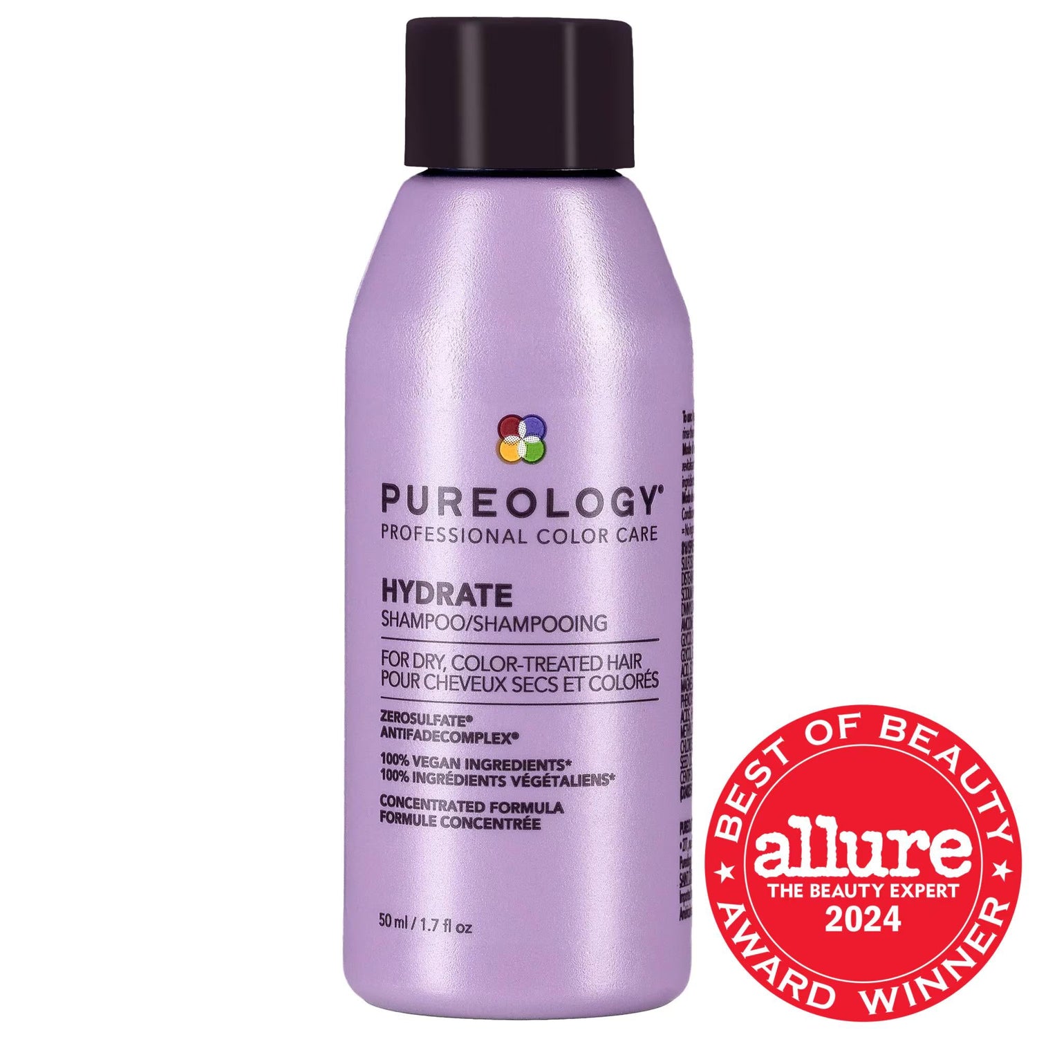 Hydrate - Hydrating Shampoo for Medium to Thick Hair, Color-Safe, Vegan &amp; Cruelty-Free