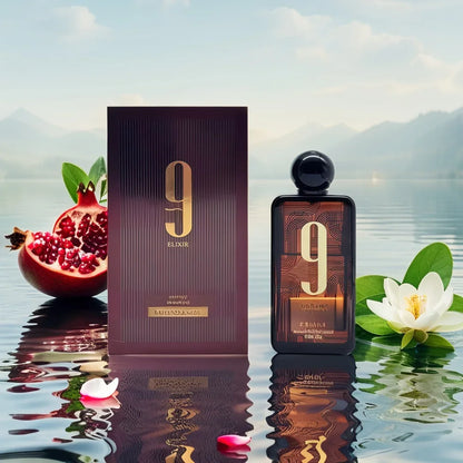 Brown 9PM Elixir Unisex Extrait de Parfum, 3.4 Fl. Oz Long-lasting fragrance suitable for everyday use Valentine&