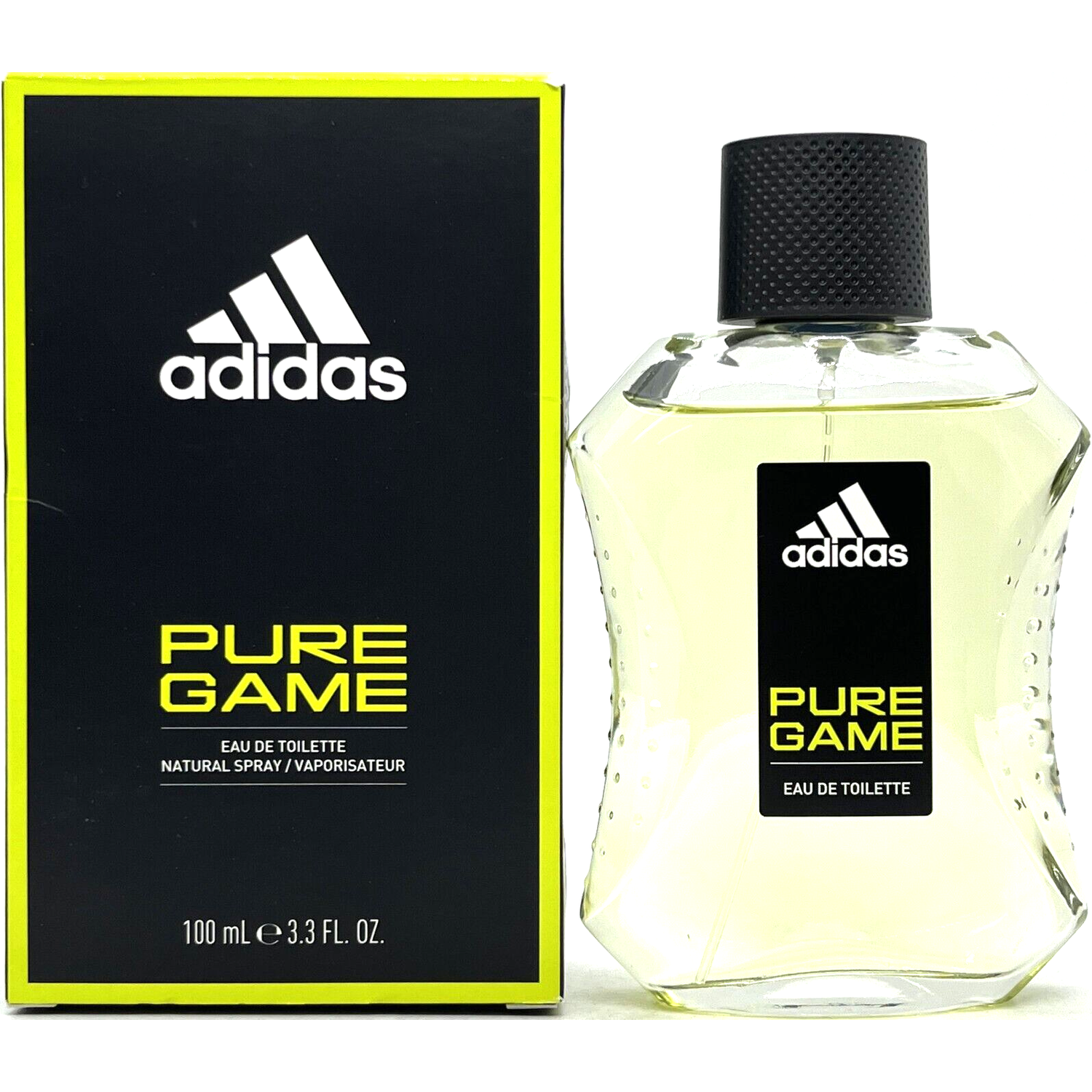 Adidas Pure Game Cologne EDT Spray 3.4 oz for Men