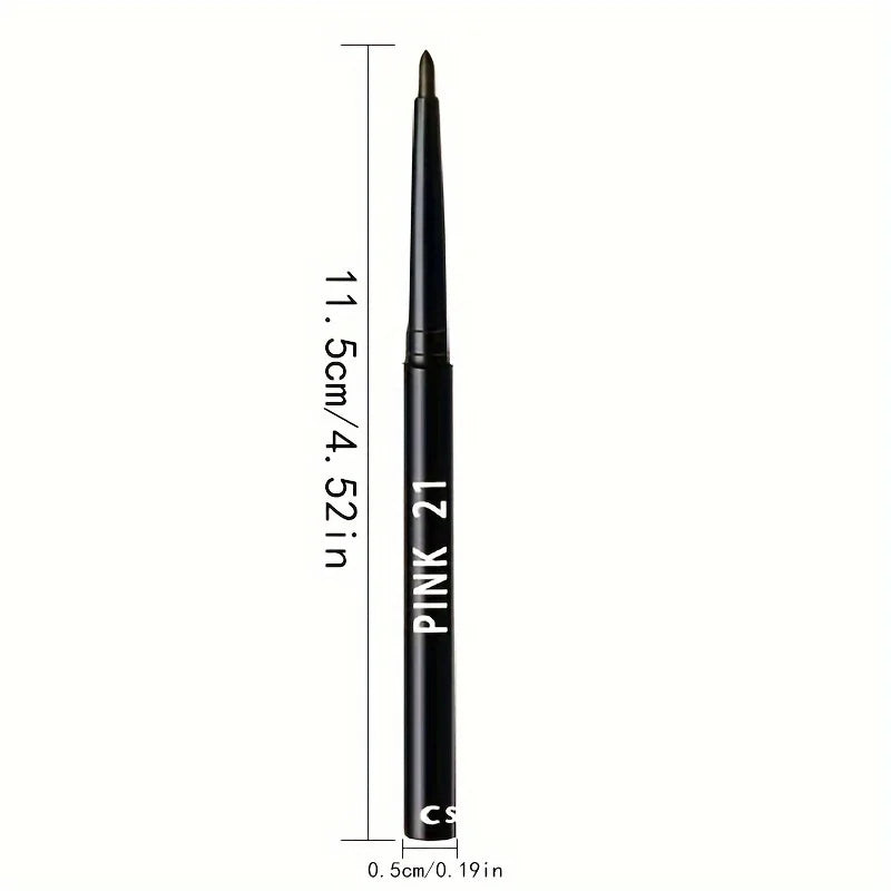 5-Pack Waterproof &amp; Sweat-Proof Black Eyeliner Pencil -Long-Lasting, Smudge-ProofFor Bold Eye Makeup, EasyGlide Formula for Perf