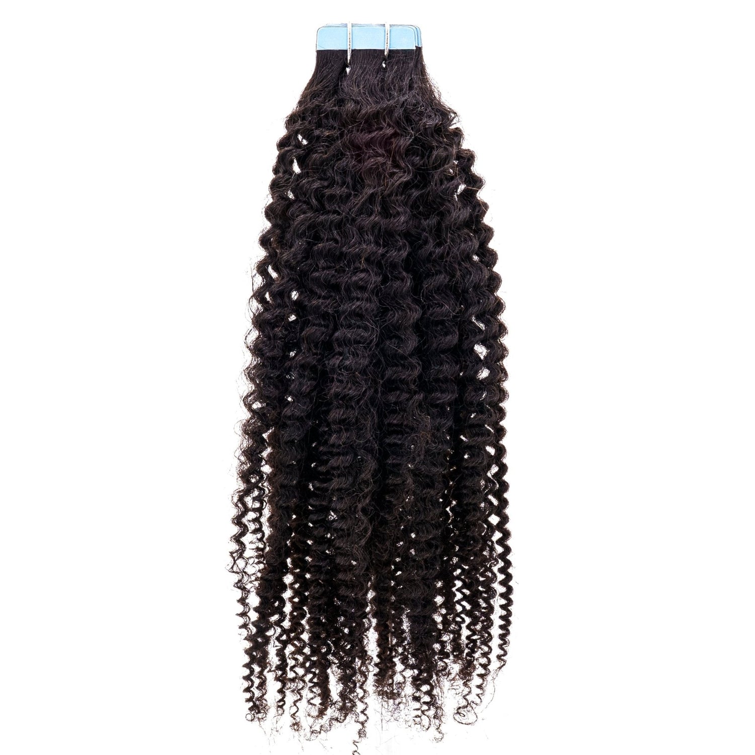 Afro Kinky Coily 100% Human Hair Tape In Extensions