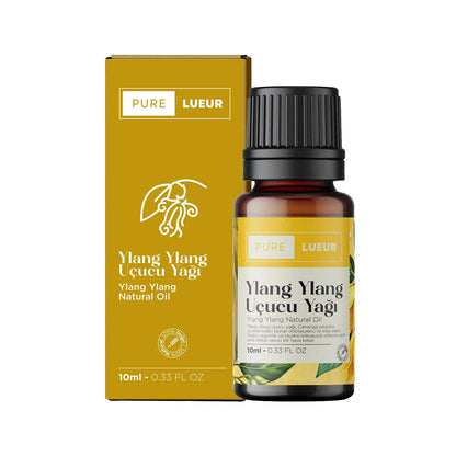 Pure Lueur Ylang Ylang Essential Oil for Aromatherapy 10 ml